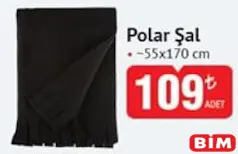 POLAR ŞAL 55X170 CM fiyat ve kampanya bilgisi